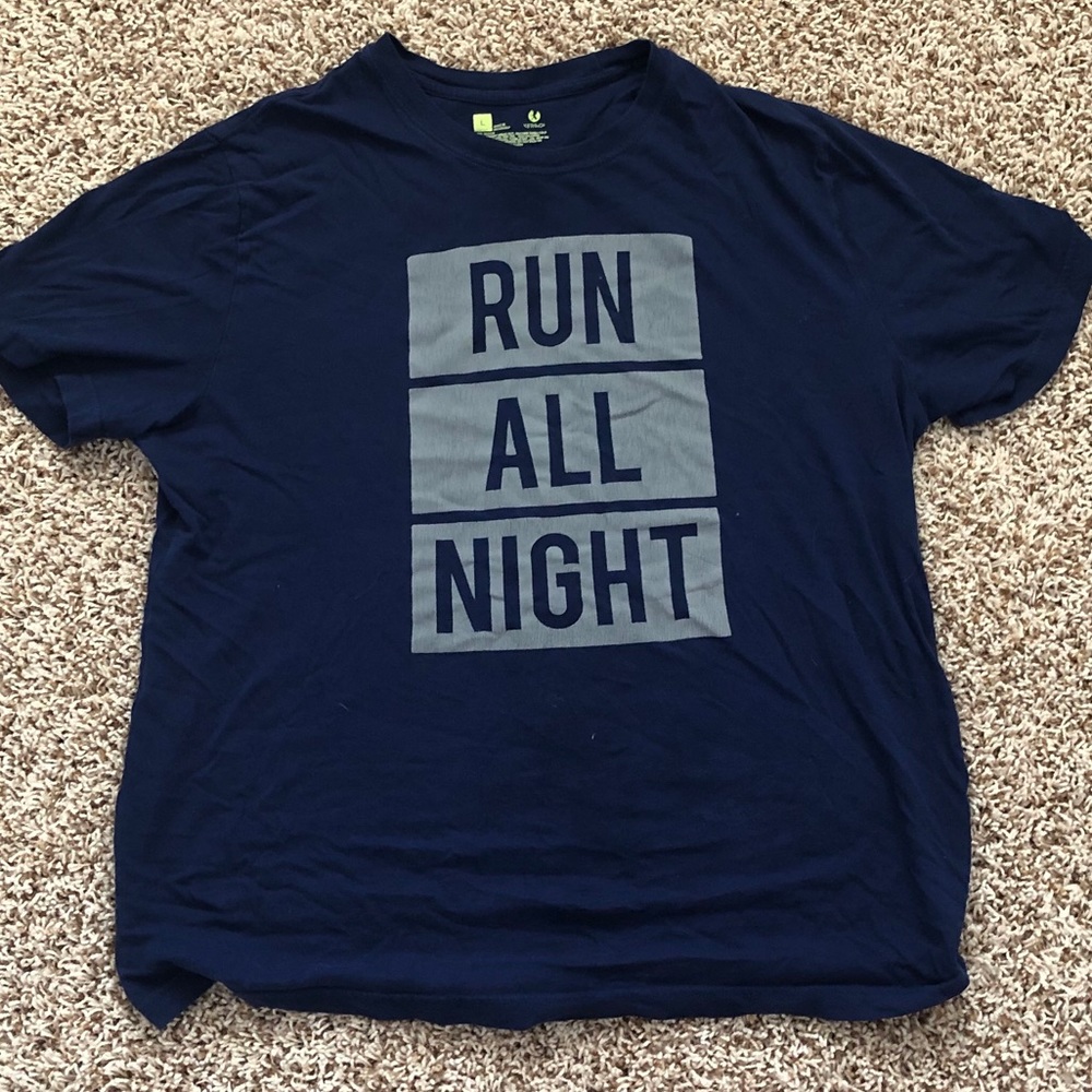 Blue Running Shirt
